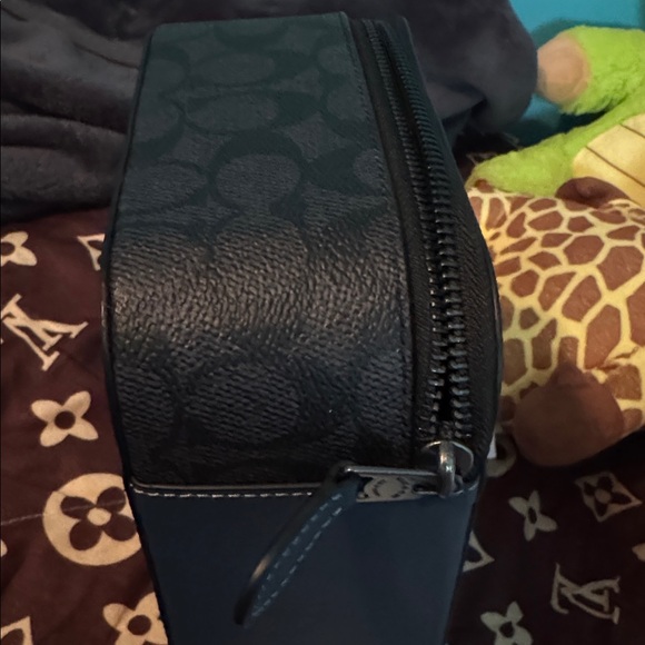 Tech Organizer In Colorblock Signature Canvas - Picture 8 of 11